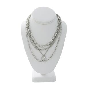 4 Piece Pendant Necklace Set